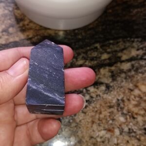 Raw cut Amethyst 2" tall